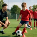 Allenamento tecnico nel calcio giovanile: esercizi semplici per migliorare il controllo palla