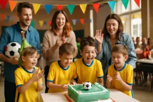 Feste di fine anno in scuole calcio: idee originali per celebrare e motivare bimbi e famiglie