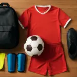 Abbigliamento obbligatorio per frequentare una scuola calcio: cosa portare per essere sempre pronti