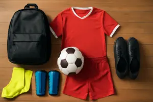 Abbigliamento obbligatorio per frequentare una scuola calcio: cosa portare per essere sempre pronti