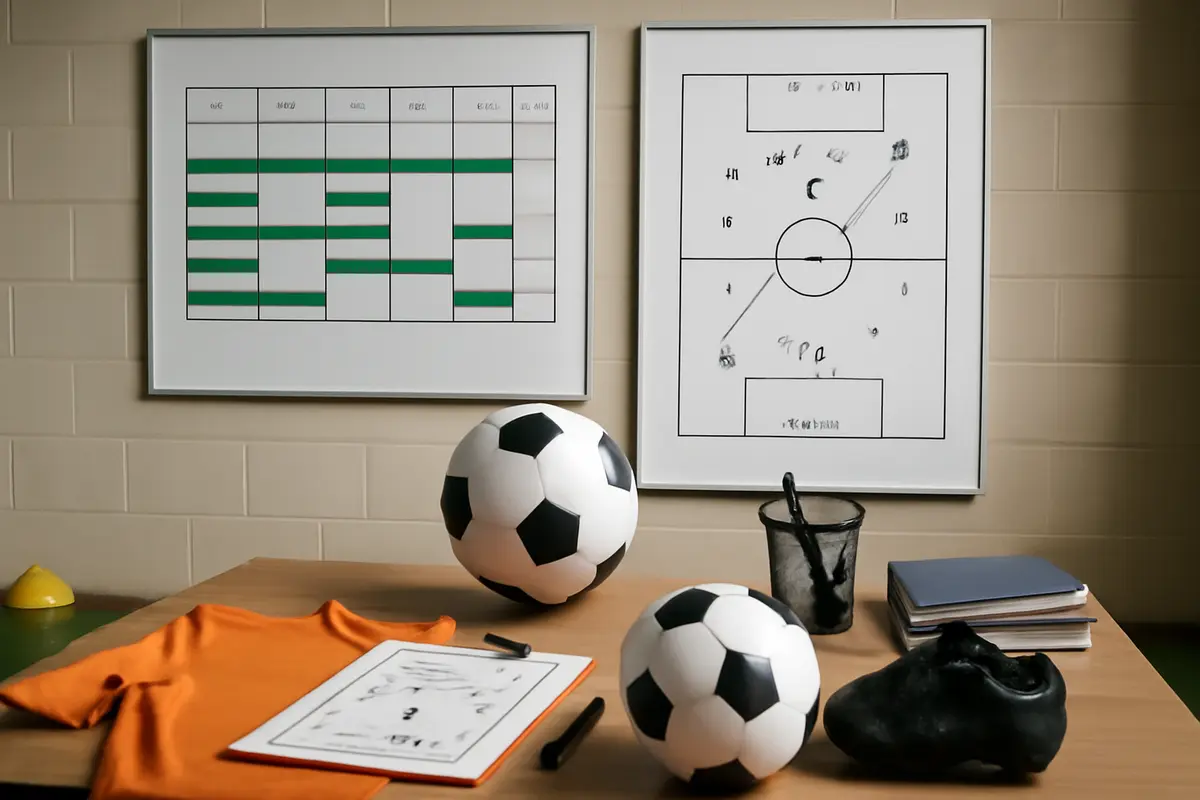 La programmazione settimanale ideale per una scuola calcio: esempio e suggerimenti pratici