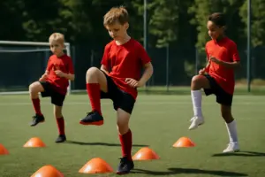 Esercizi di prevenzione infortuni per bambini calciatori: le routine che fanno la differenza