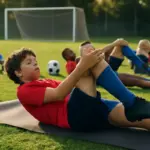 Il defaticamento ideale al termine dell’allenamento: perché non deve mai mancare nella scuola calcio